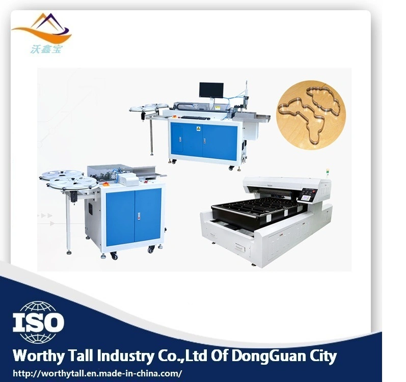 Panasonic Servo Motor Auto Bending/Bender Machine & Polywood Laser Cutting/Cutter Machine for Steel Rule Die Making