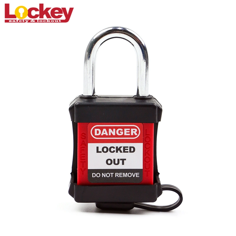 Dust-Proof Water-Proof Silica Cover Safety Lockout Padlock