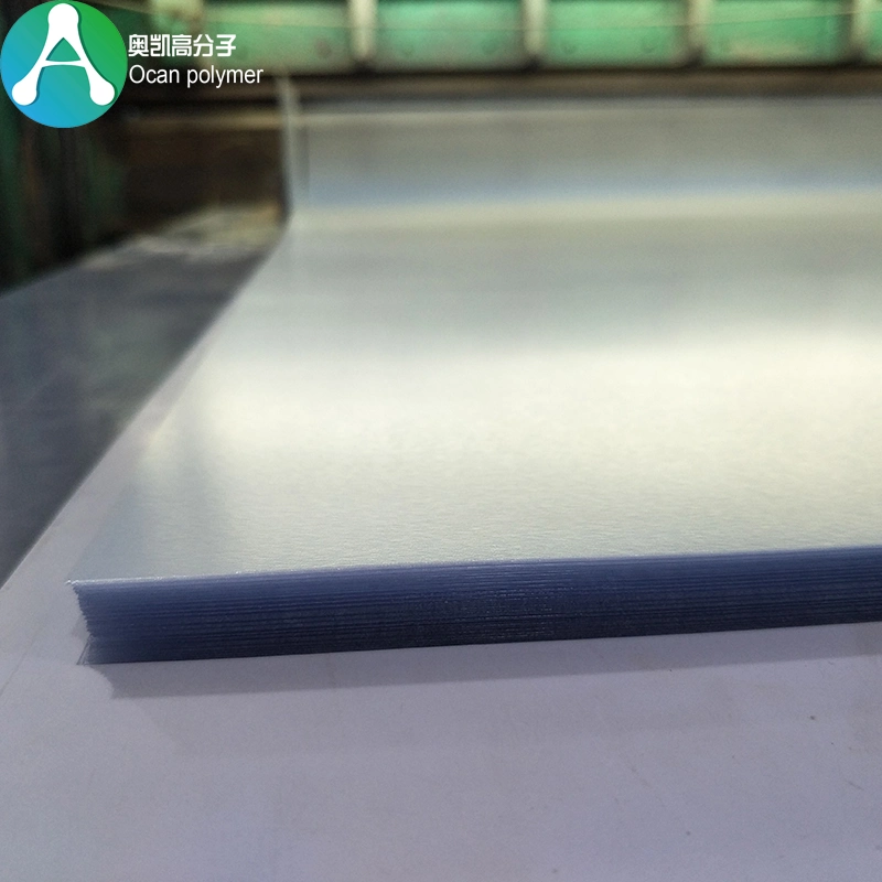 200 Micron Matte Clear Rigid PVC Sheet Printing Material