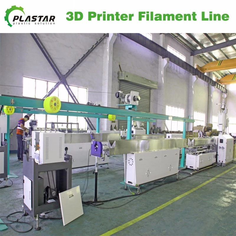 PLA de filamento de plástico ABS de línea de producción para la impresora 3D.