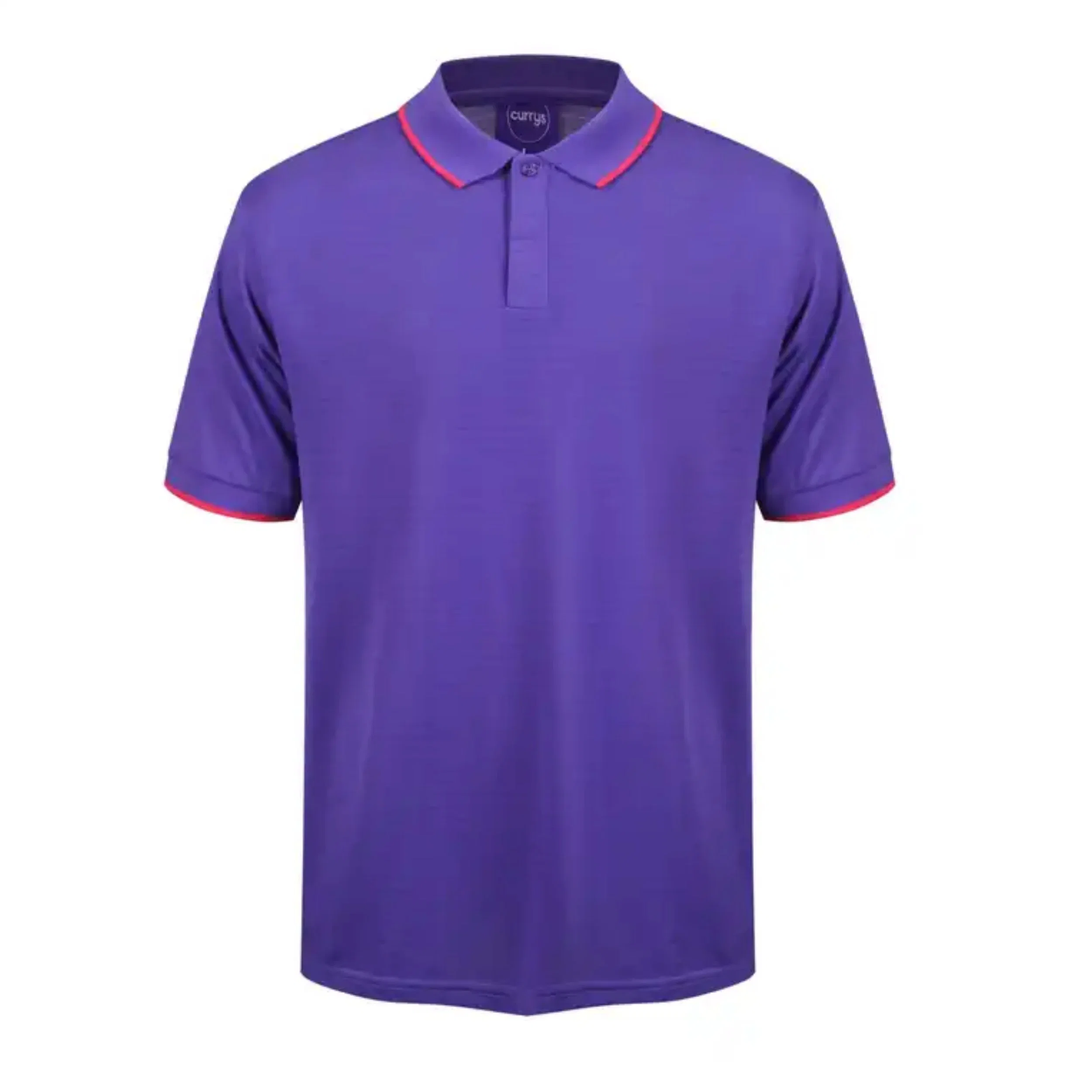 Custom Printing Embroidery Logo Cotton/Polyester Short Sleeve Anti Static Mens Golf Polo