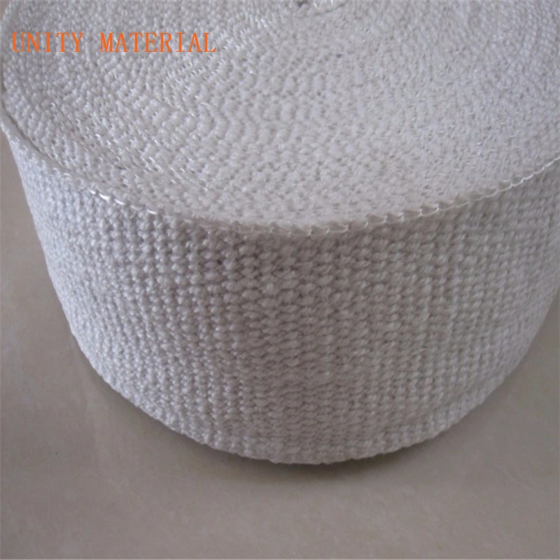 High Temperature Ceramic Fiber Tape Textiles for Wrapping Gas Pipe