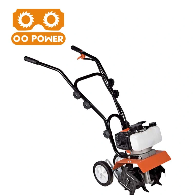 Oo Power 52cc Gasoline Mini Tiller Agricultural Machinery