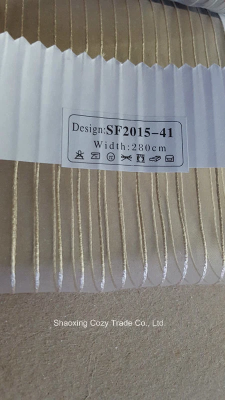 New Fashion Project Stripe Organza Sheer Curtain Fabric 2015111