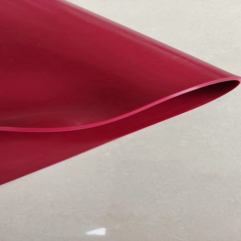 Заводская настройка оптового дешевой высокой температуры сопротивление прозрачный силиконовый резиновый лист