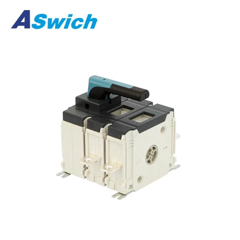 Aswich TUV Certificate 1500V Disconnecting Rotating Load Break Isolation Switch DC Disconnected Switch for Big Solar PV System