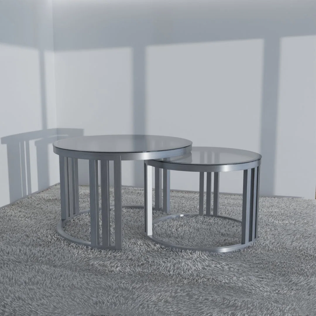 Le style nordique de haute qualité en acier inoxydable haut de levage de la jambe Accueil Mobilier Outdoor Indoor Table à café de luxe