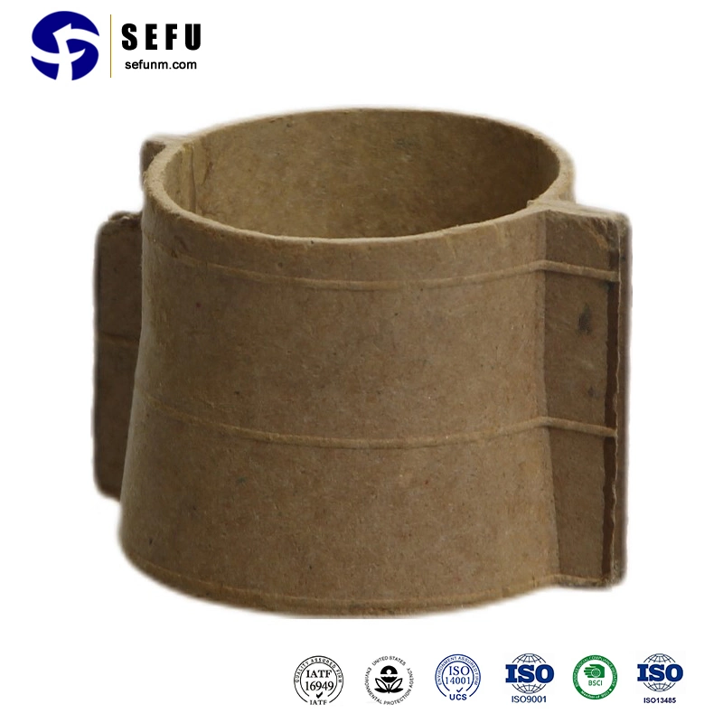 Sprue Pipe Supplier Refractory Paper Tee Reducer Tube for Iron Casting