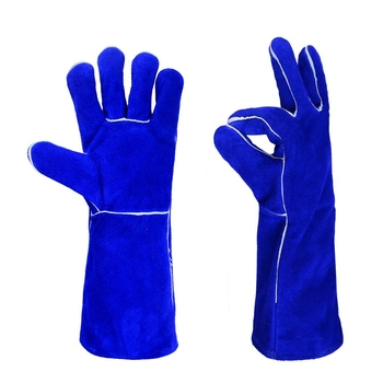 Cow Split Leather Welding Gloves Flame Resistant Welder Glove Rigger Gloves