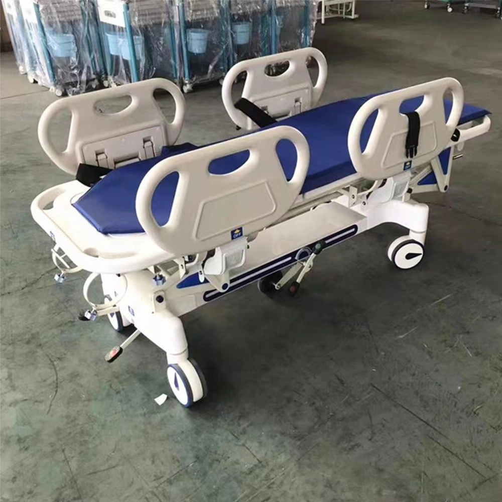 Operation Room Medical Manual Patient Transfer Stretcher Trolley