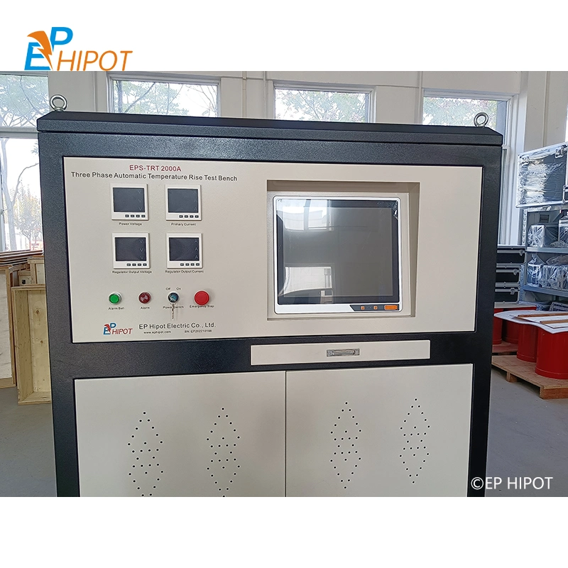 China Lieferant Drei Phasen Automatische Temperaturanstieg Test Bank Switchgear Testpanel bis zu 5000A 10000A Preis EPS-TRT