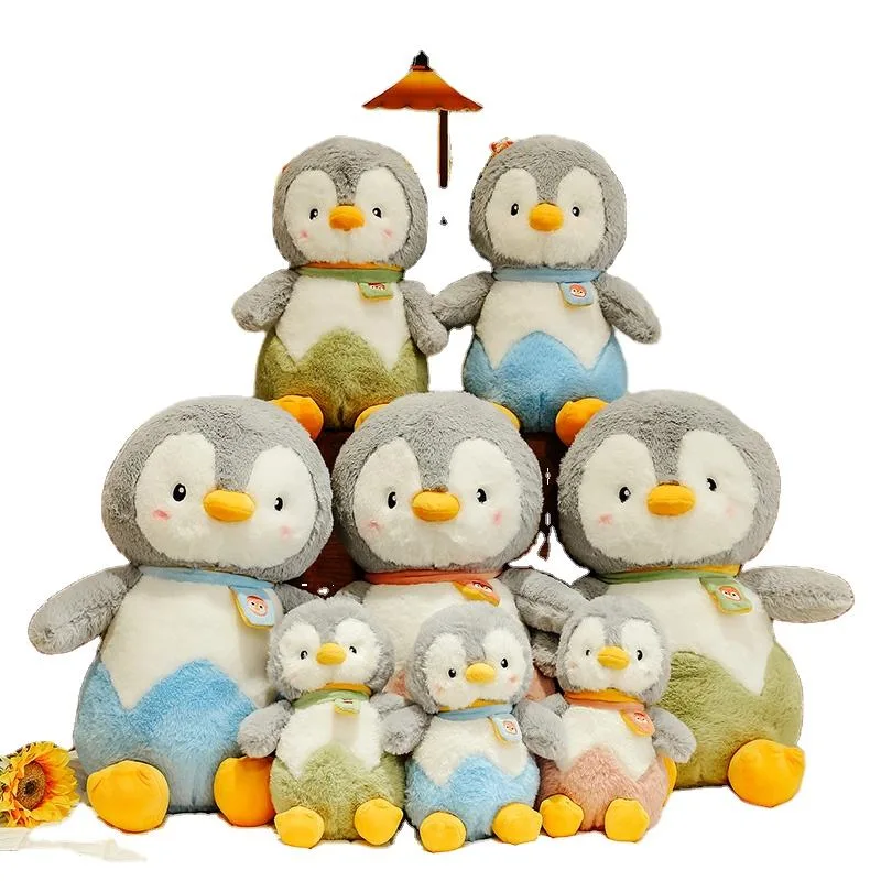 Adorable bébé bourré mignon en forme de pingouin jouets poupée animal Peluche poupée Penguin personnalisée pour bébé