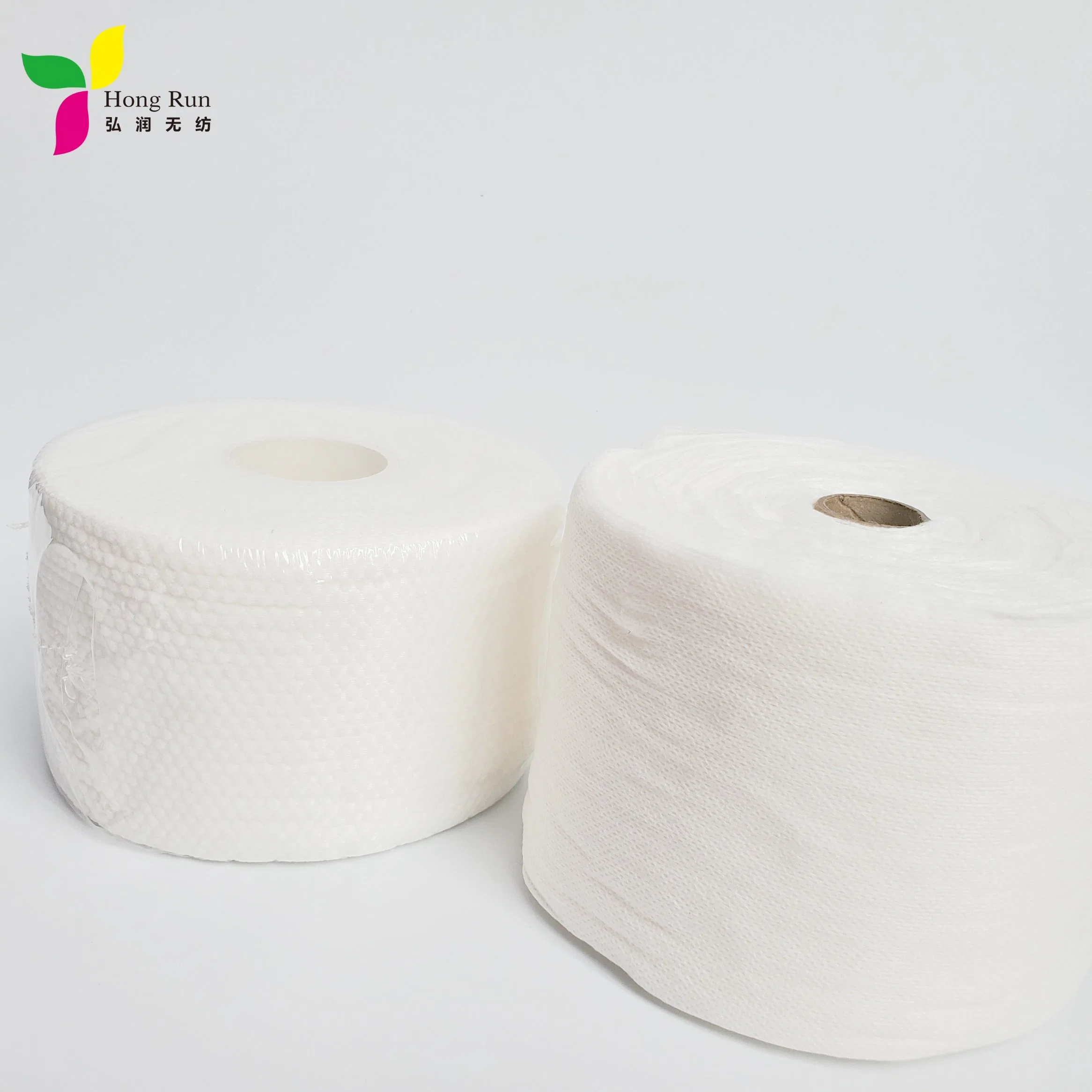 Point Break 50PCS/Roll Super Soft Skin Friendly Disposable Wet Dry Dual Use Nonwoven Face Tissue