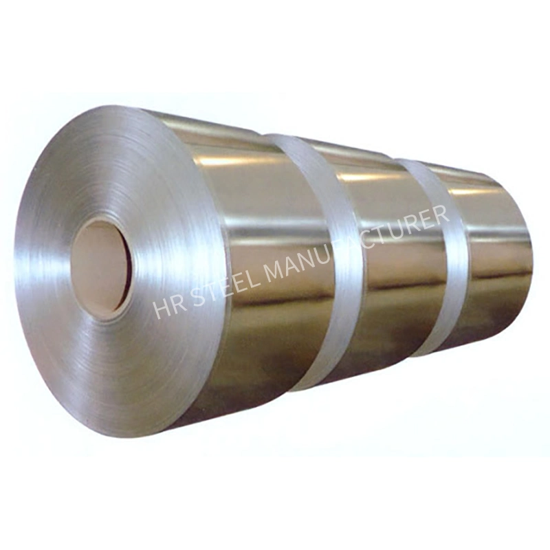 Ss Coil Stainless Steel Strip 4X8FT Cold Rolled 201 304 316 316L 321 310S 309S 410 430 PVD Champagne Gold/Golden Painted Mirror Color Coated