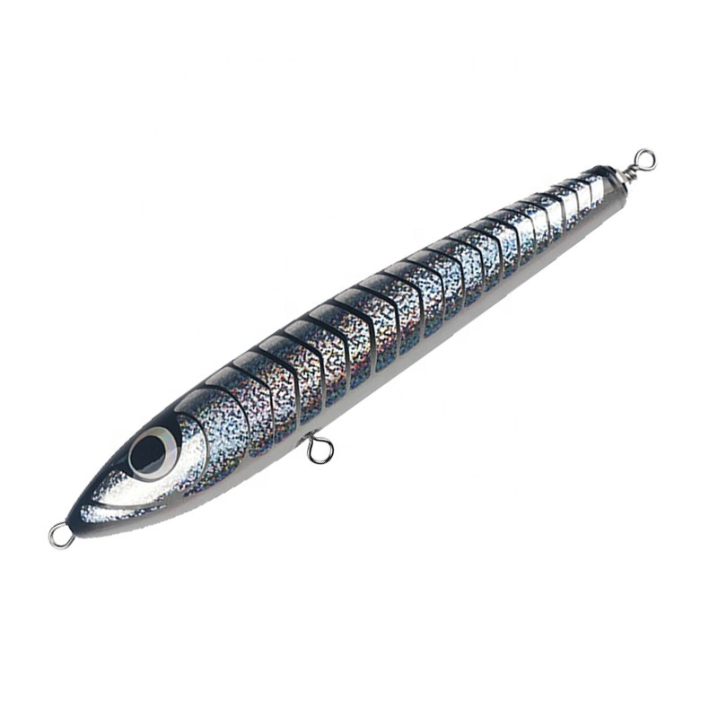 120g Floating Pencil Wooden Stickbait Fish Lures Tuna Artificial Hard Pencil Fishing Lures