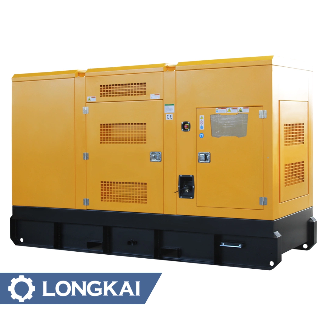 Silent Type Diesel Generator 370kw Rated Water Cooled Doosan Engine with Brushless Alternator