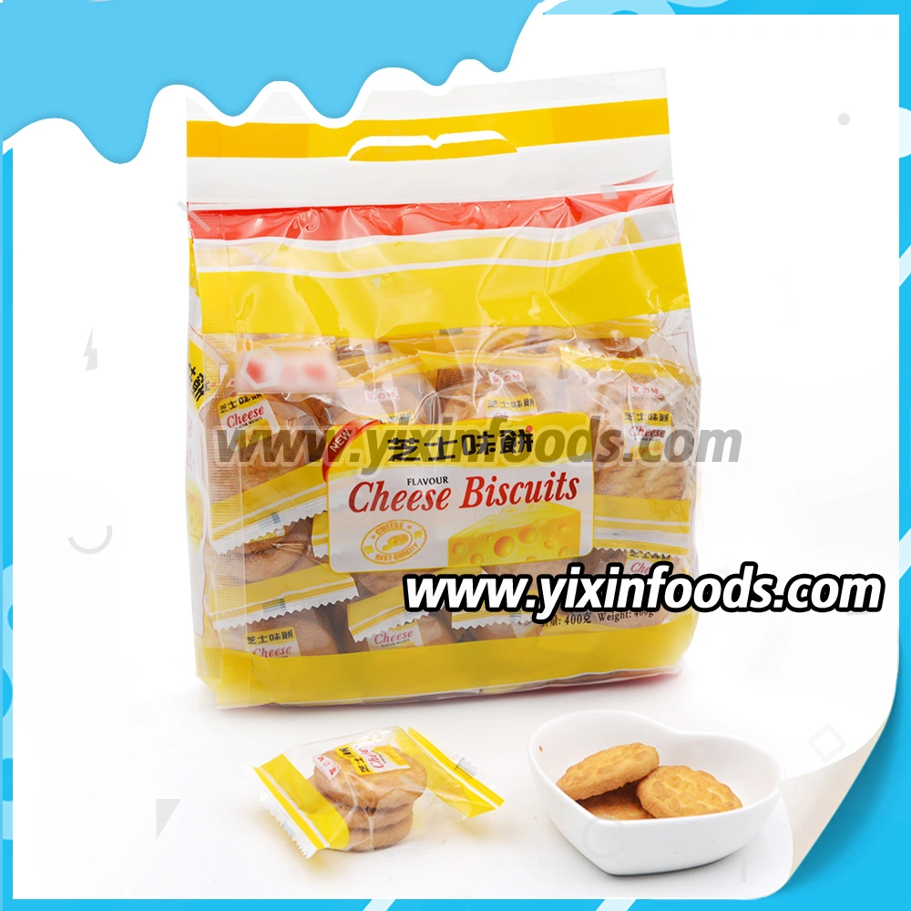 Chinese Snack 400g High quality/High cost performance Cheese Cookies Biscuits