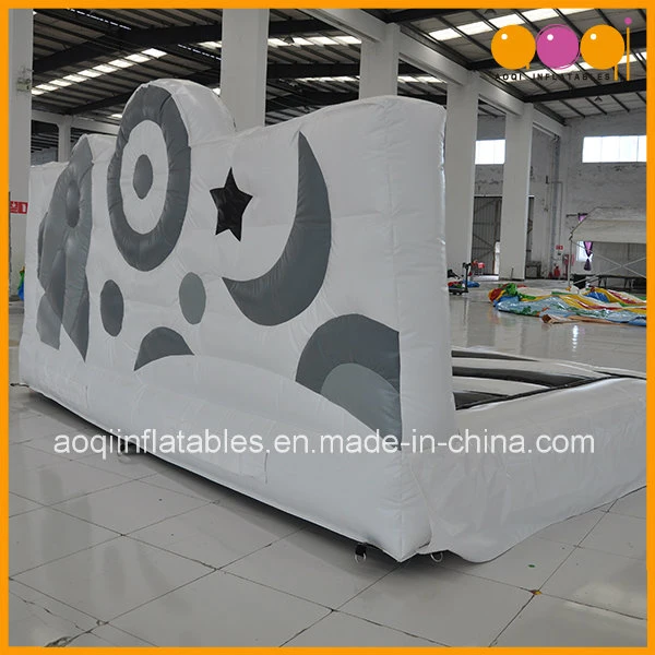 Novel Design Black and White Inflatable Planet Bouncer for Sale (AQ02397)