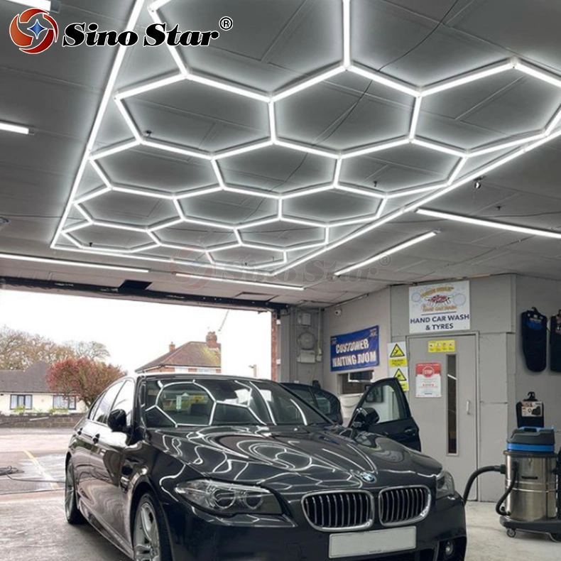 New Design 15.88ftsx7.98fts High Selling Hexagon LED Detailing Light Home Interior Lighting Details