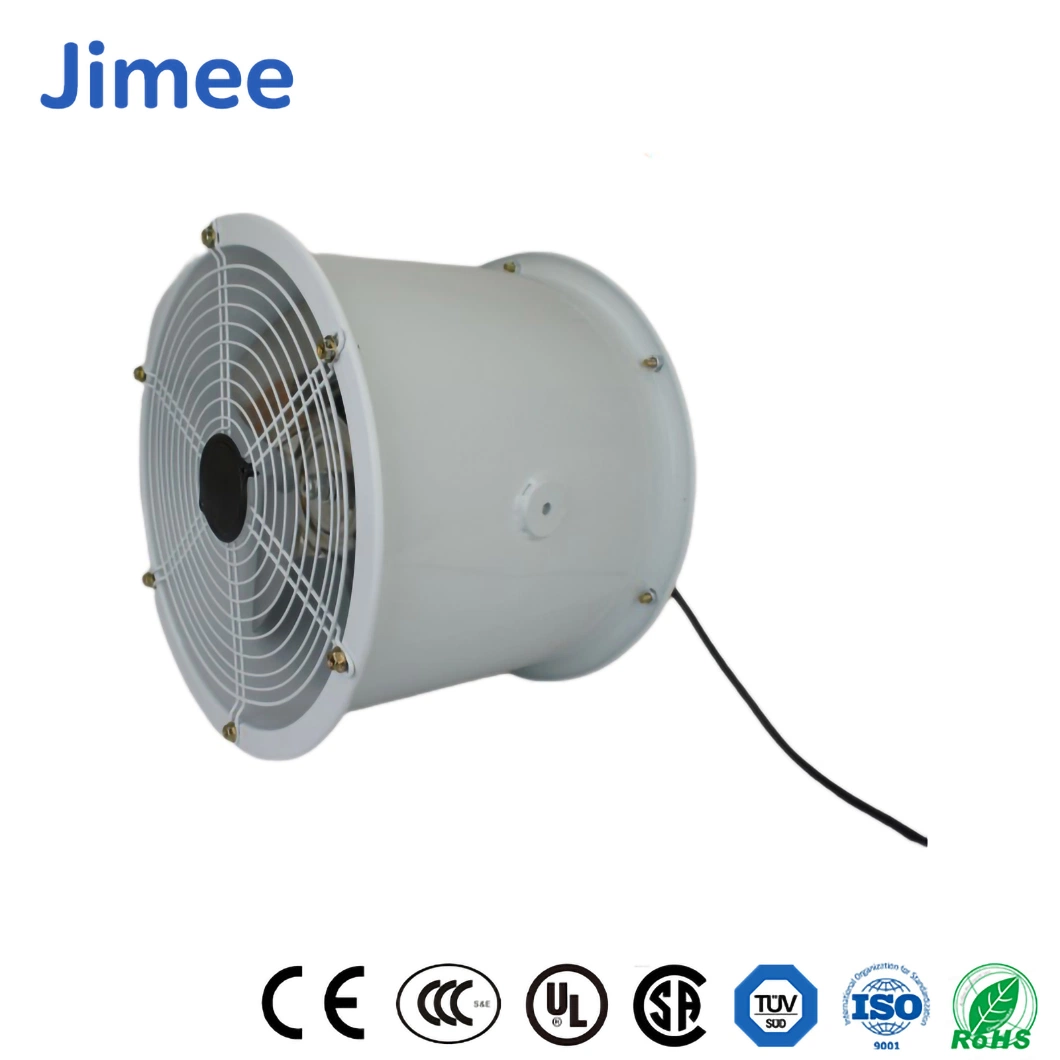 Jimee Motor Wholesale/Supplier AC Centrifugal Blowers China Screw Mounting High Pressure Blower Fan Manufacturers Jm12038b1hl 1500V/Min Resist Strength AC Axial Blowers