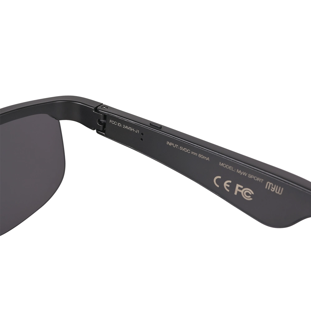 La tendencia femenina gafas de sol Gafas de protección UV de la personalidad Street Smart Gafas Bluetooth gafas de sol