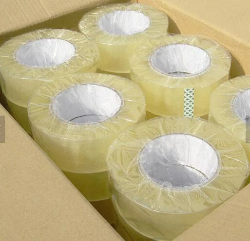 Sello Cello Gum BOPP Carton Box Sealing Packing Adhesive Transparent Tape Self Adhesive Factory Clear Brown MOQ