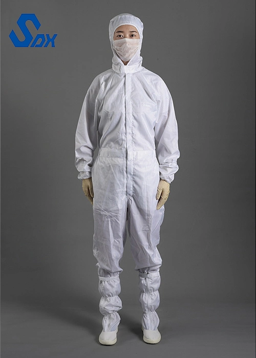 ESD Cleanroom Antistatic Garment Coveralls Clothes