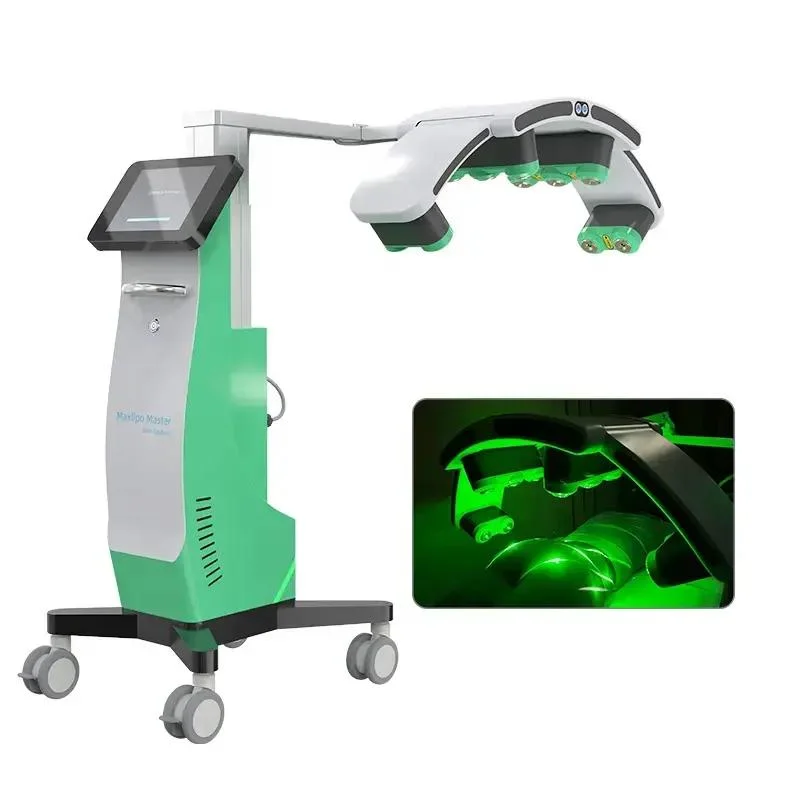 10d Sculpting Lipo laser enlèvement de graisse laser vert froid 532nm Brûlure corps gras Slimming Lipo laser Emerald Slimming machine