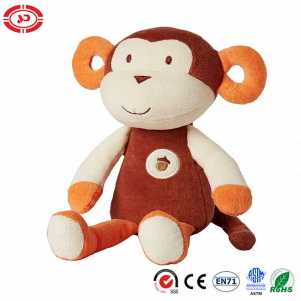 Brown Monkey Sitting Animal Kids Gift Plush Soft Toys