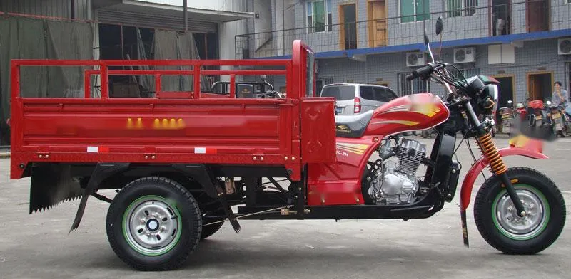 Triciclo/triciclo a gasolina triciclo/Bulheta de serviço pesado Red/Mineiro subterrâneo/2 toneladas Triciclomotciclo a diesel Carga de construção