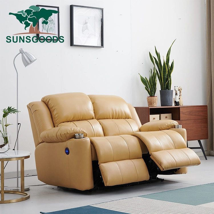 2021 New Design Chinese Мебель Ручная Recliner Жилая комната Мебель Кожаной диван