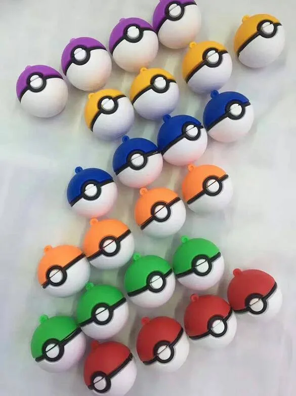 2016 Nuevo lindo Pokemon Pokeball USB Flash Pen Drive