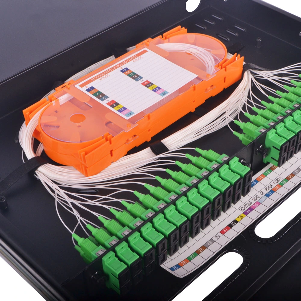 1ru 48 Core Network Fiber Optical Distribution Frame ODF