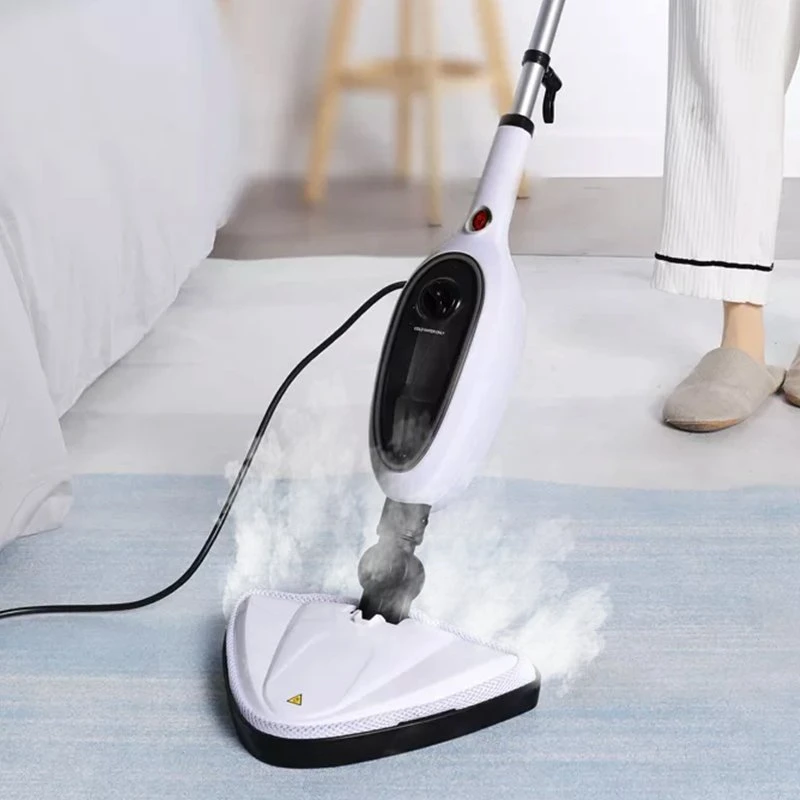 Temperatura de la limpieza de suelos de alta potencia de generación de Steam Mop soporte práctico aspirador húmedo de vapor de agua limpiador de Mop