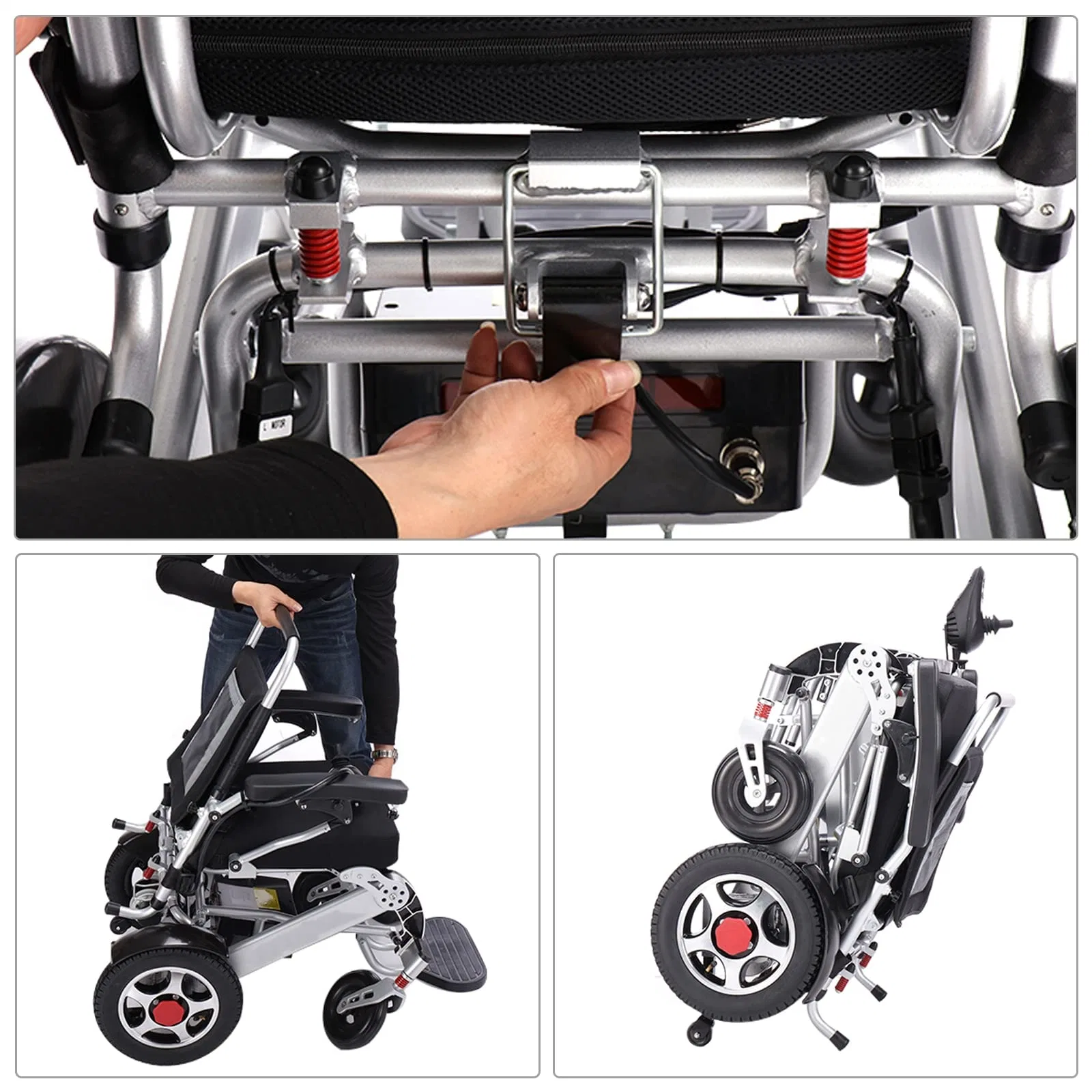 New Aluminium Alloy Brother Medical Standard Packing Foldable Baby Stroller Wheelchair