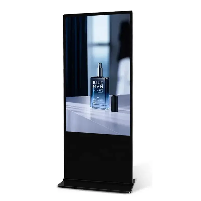 World Association Exhibition Floor-Mounted Display Screen for Automatically Switching Pictures