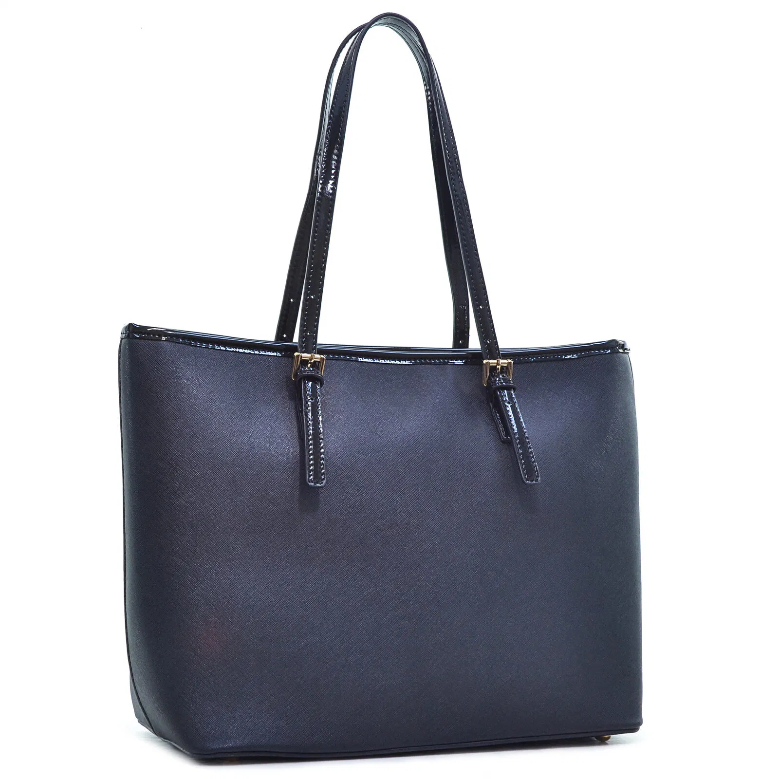 Large Capacity Shoulder Bag Fashion Faux Leather Shopping Handbag Bag