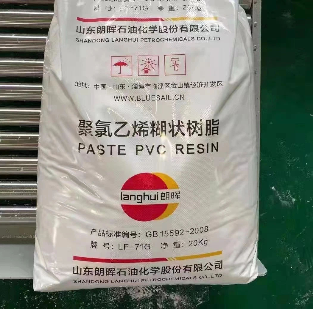 Wear-Resistant PVC Paste Resin Lf-71g for Glove/Sports Floor/Mining Conveyor Belt