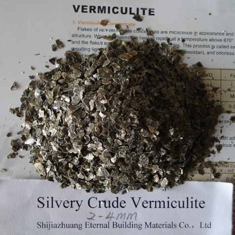 Gold Expanded Vermiculite for Sound Absorption Materials Underground Pipeline