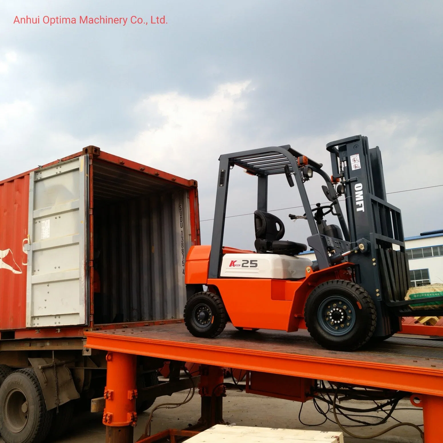 Factory Price 4wheels LPG Gasoline Petrol Forklift at 2t/2.5t/3t/3.5t with Cabin and Ce Certificate