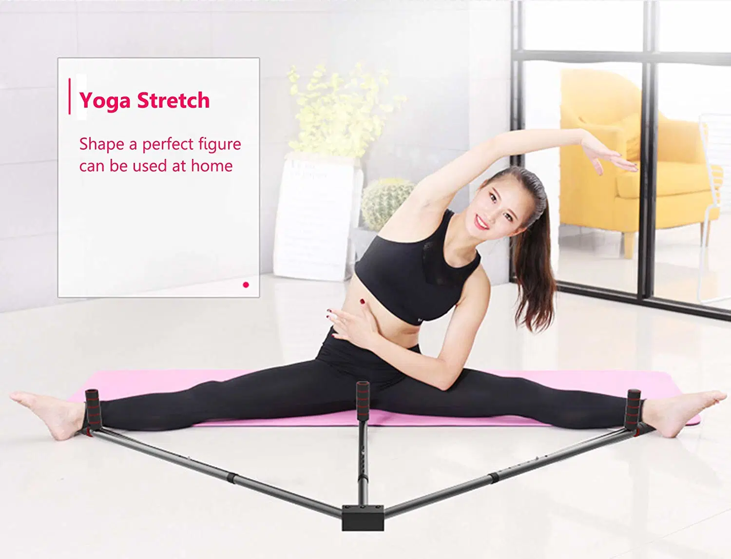 Leg Split Stretching Machine Stretching Equipment Flexibility for Ballet, Yoga, Dance, MMA, Taekwondo & Gymnastics Wyz12934