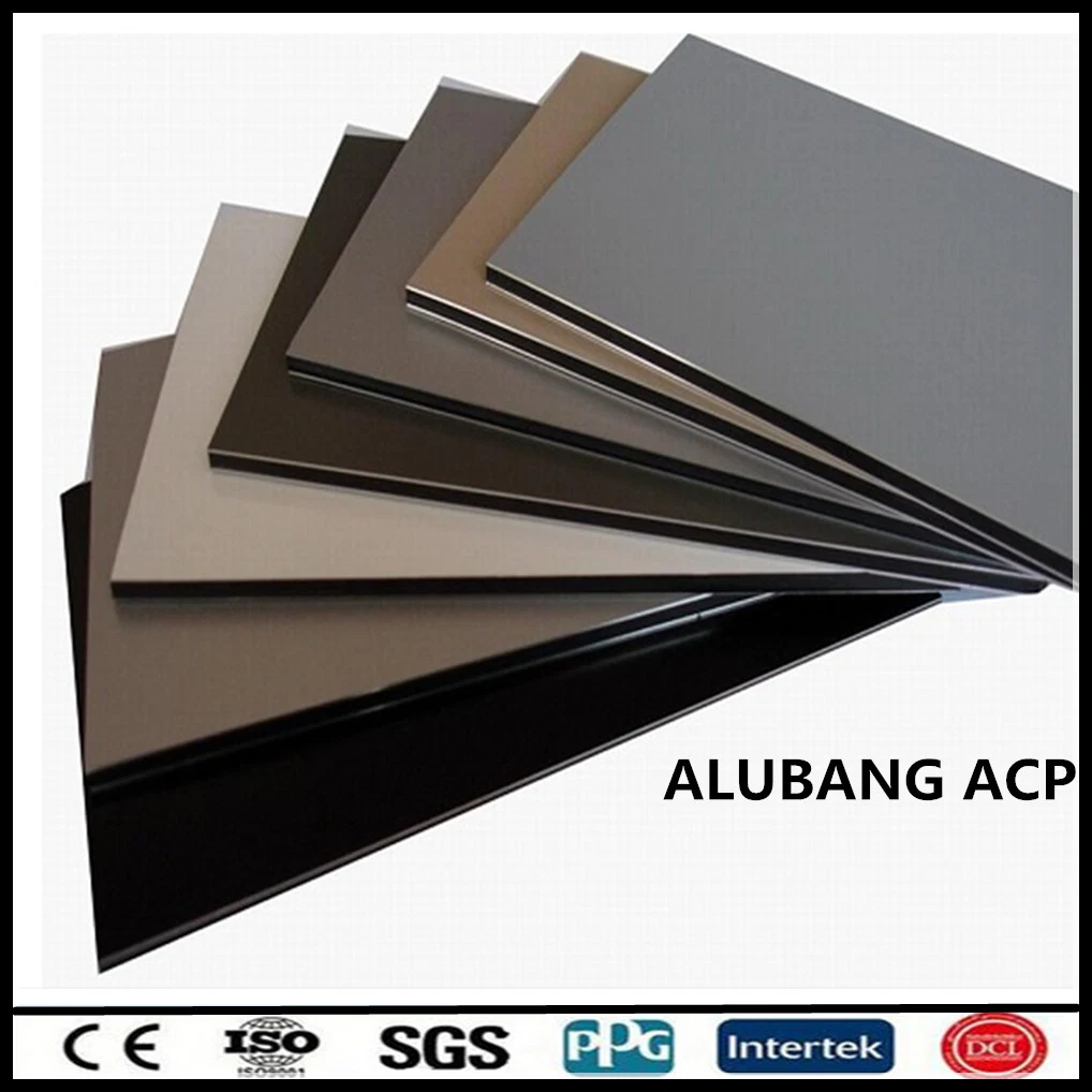 Building Construction Material Aluminum/Aluminium Plastic Composite Panel (ALB-010)