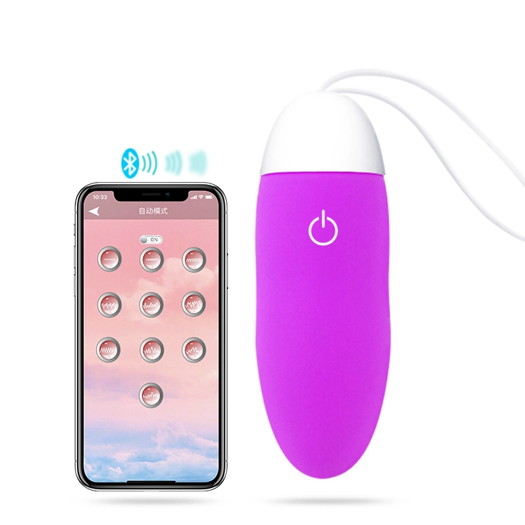 New Design Smart APP Controller Mini Love Vibrating Wireless Remote Control Jump Egg Vibrator