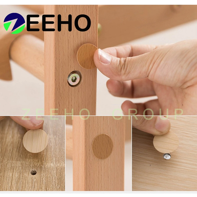 Decoration Material Screw Cap Hole Covers D18mm Plastic Fastcaps Baltic Birch PVC Screw Cover Cap for MDF Particle Plywood Board