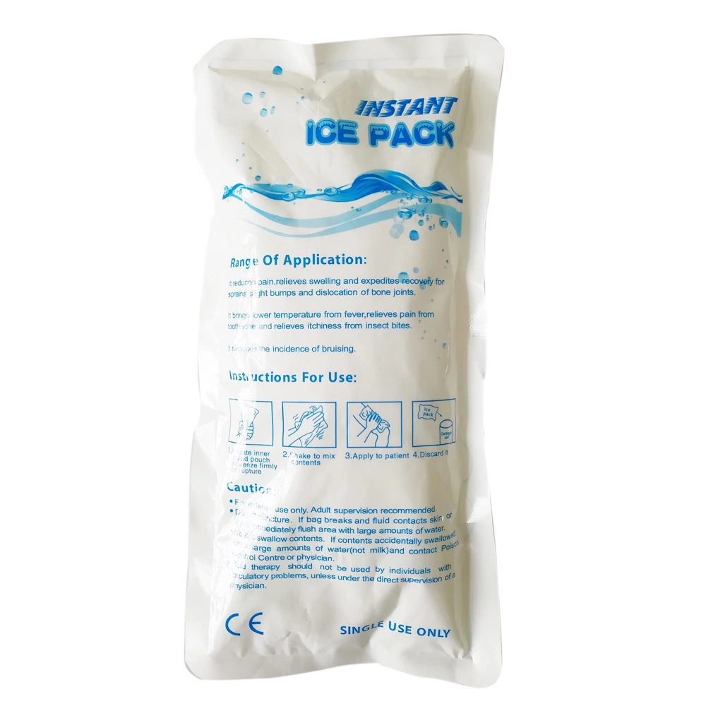 Medical Using Cooling Effect Quickly Cold and Fast Disposable Ice Packs Medical Instant Ice Packs for Hospital