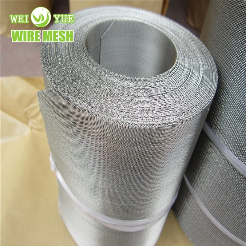 132X17 125X24 Dutch Woven Stainless Steel Filter Mesh Screen Belt for Plastic Extruder/ Plating Industry Conveyor Belt Mesh Belt Wire Mesh