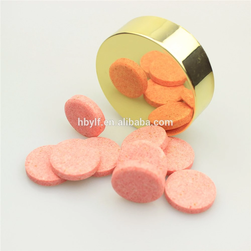 Organic Blueberry Flavored Effervescent Tablet for Wholesale/Supplier