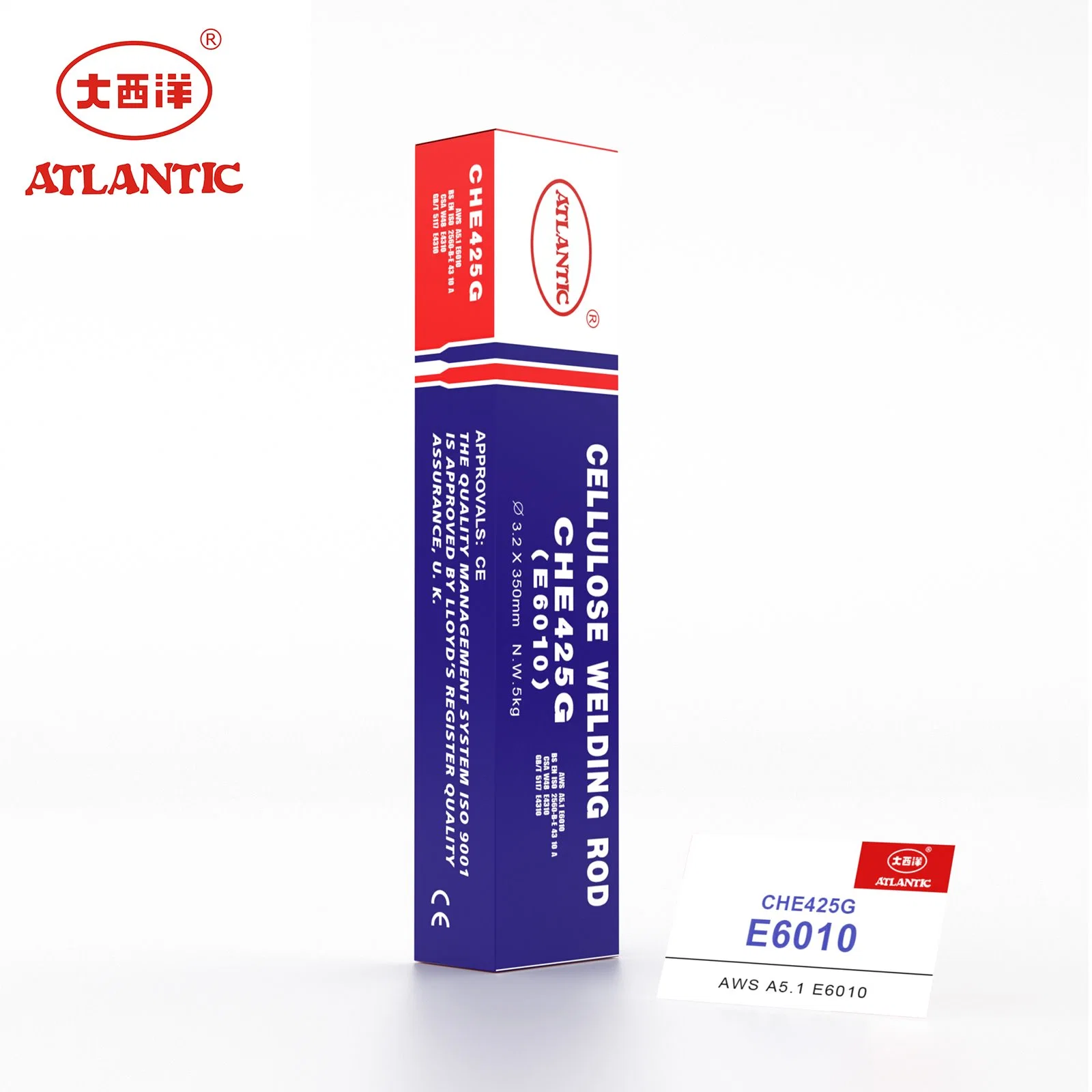 Atlantic Rutle-Cellulosic Sodium Type Electrode E6010 Steel Alloy