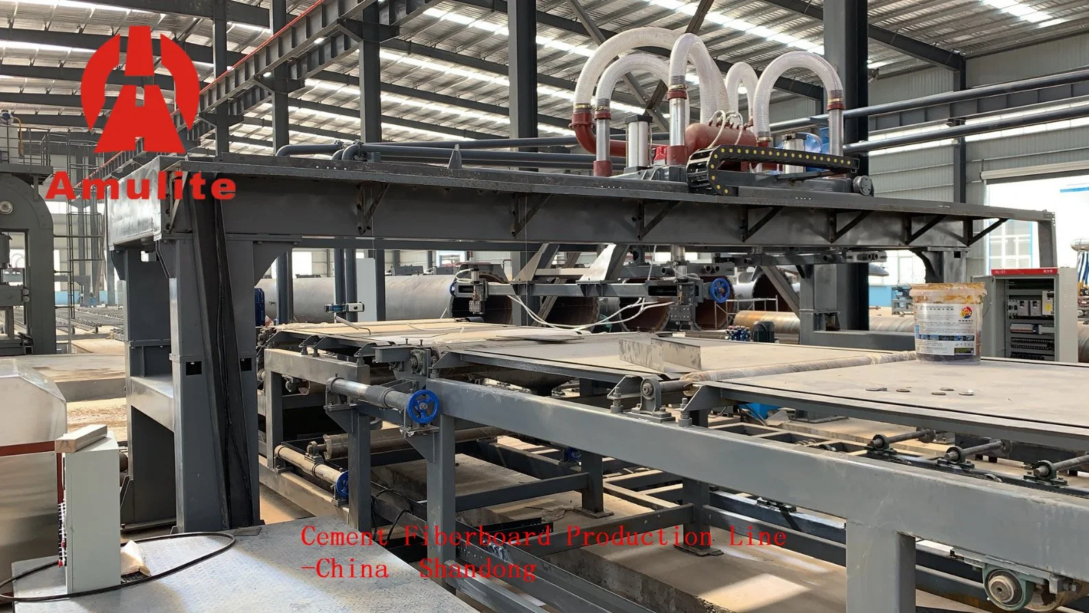 2020 Fully Automatic Calcium Silicate/Fiber Cement Board Production Line