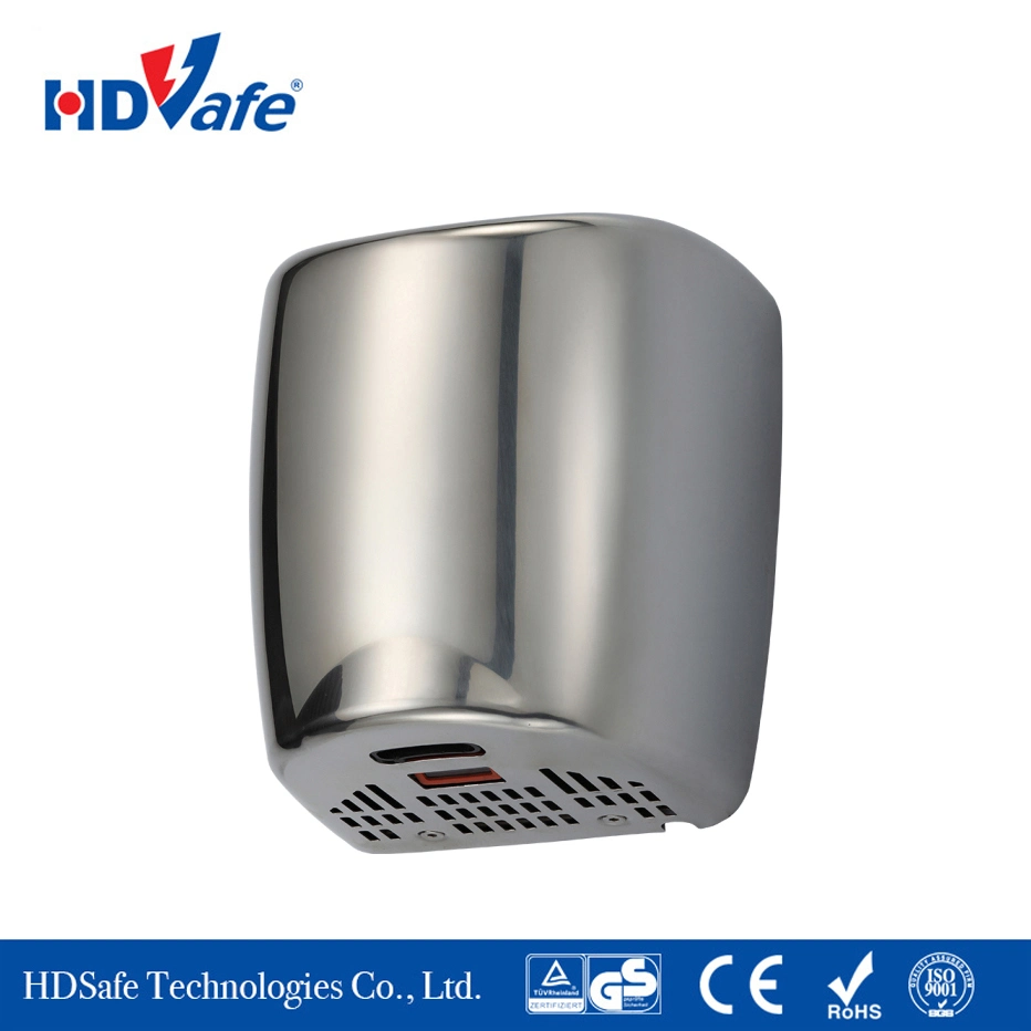 Modern Sanitaryware Toilet Infrared Stainless Steel Hand Dryer Jet Air